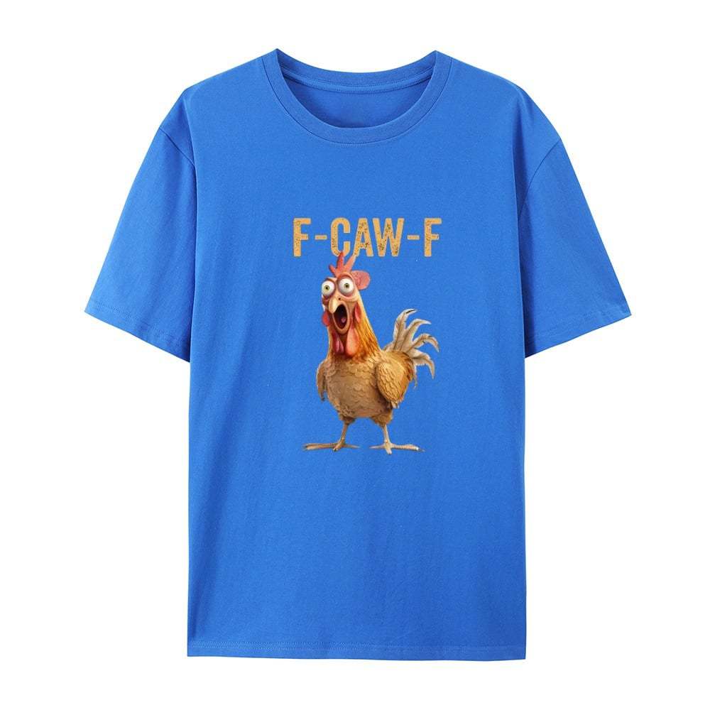 🔥Last Day 50% OFF🐦‍⬛Funny F-Caw-F Chicken T-Shirt