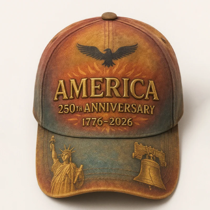 America Commemorative 250th Anniversary  Hat (1776–2026)