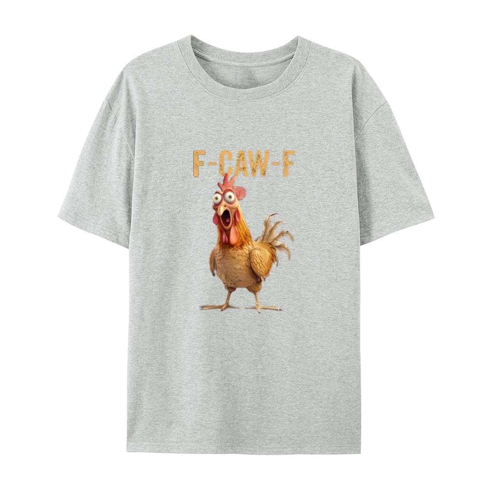 🔥Last Day 50% OFF🐦‍⬛Funny F-Caw-F Chicken T-Shirt