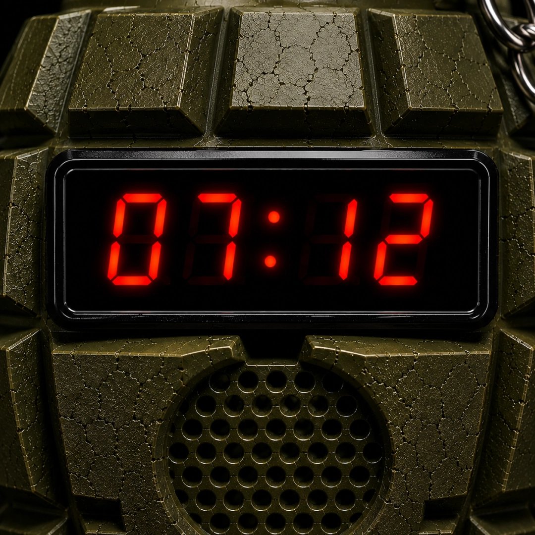 Tactical Grenade Alarm Clock