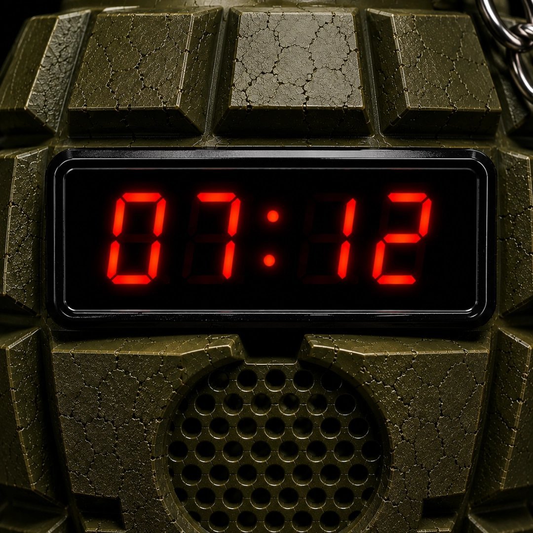 Tactical Grenade Alarm Clock