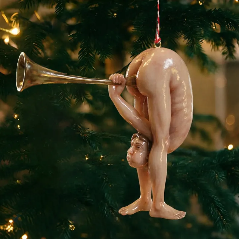 Black Friday 50% OFF --Limited-time offer: Funny Medieval Grotesque Ornament