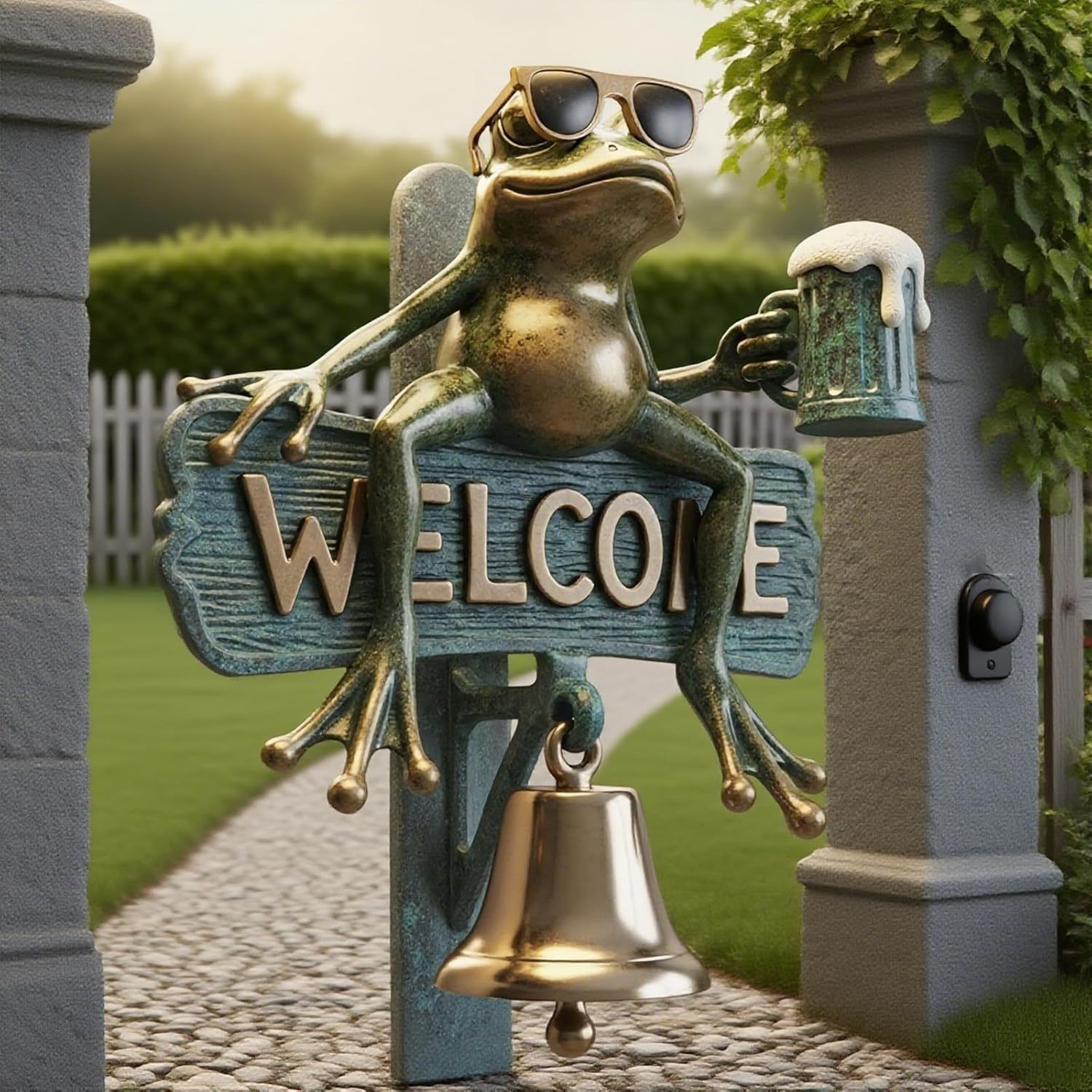 Chill Frog Welcome Doorbel