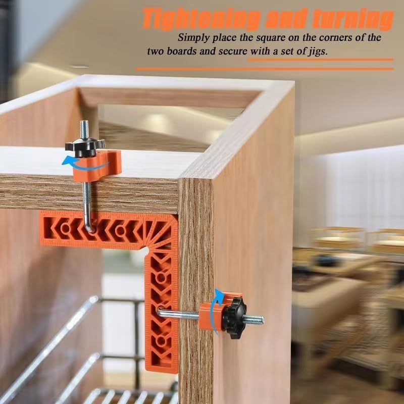 90 Degree Corner Clamp & Positioning Square Set
