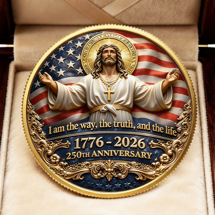 ✝️New Year 49% OFF — Faith & Freedom Anniversary Coin