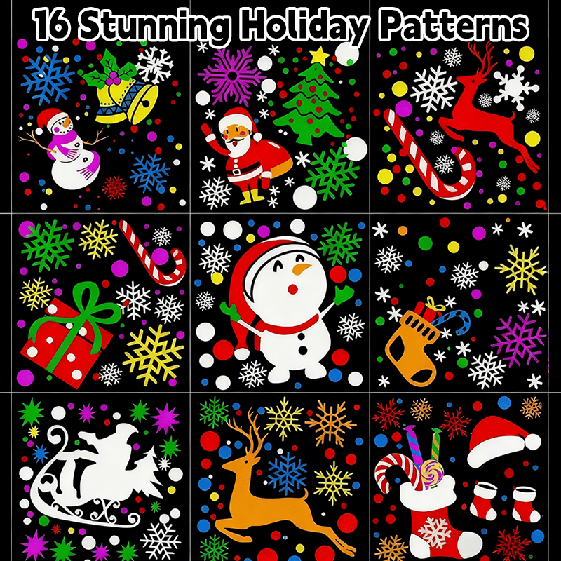 Last Day 50% OFF🎅LED Christmas Projection Lamp-16 Patterns of Pure Holiday Magic!🎄✨