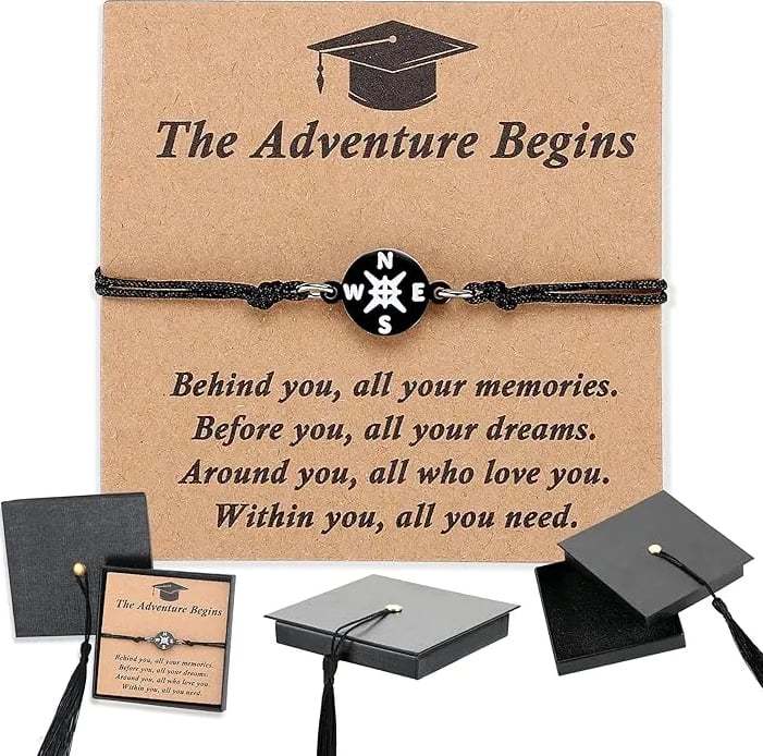 Graduation Compass Bracelet for Class of 2026