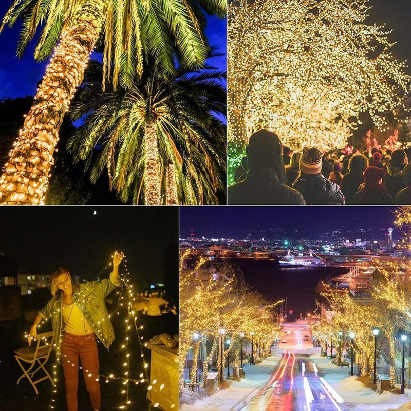 🏆Cyber Monday Flash Sale✨USB Rechargeable Solar Powered String LED Lights