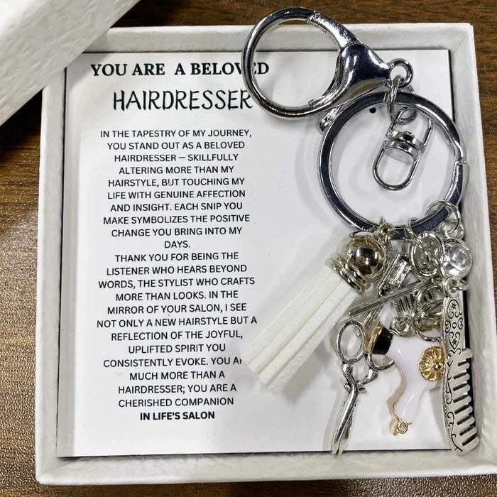 💕Hairstylist Gift Keychain