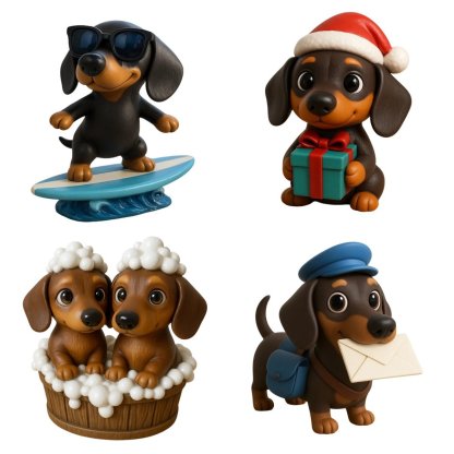 🐶 2025 Dachshund Advent Calendar 🎄