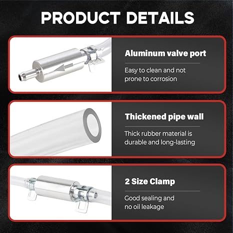 🔥Last Day 50% OFF - 💥Brake Bleeder Hose One Way Check Valve