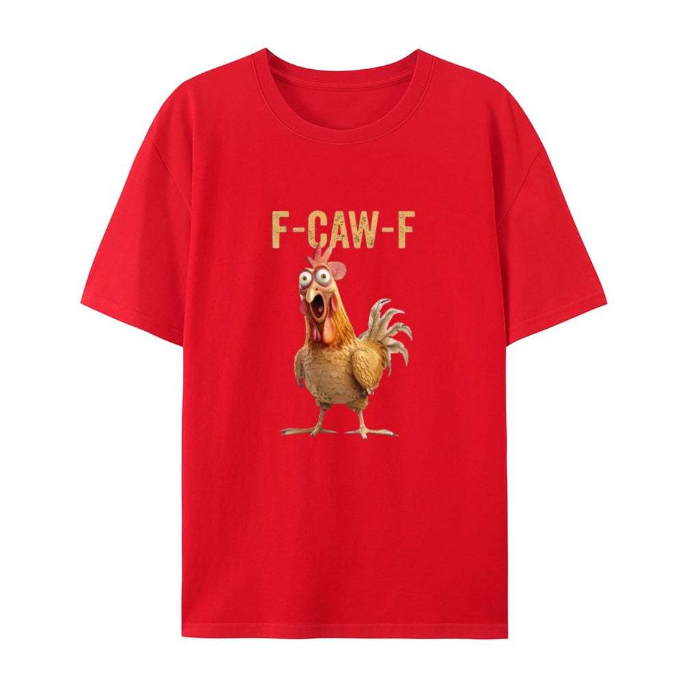 🔥Last Day 50% OFF🐦‍⬛Funny F-Caw-F Chicken T-Shirt
