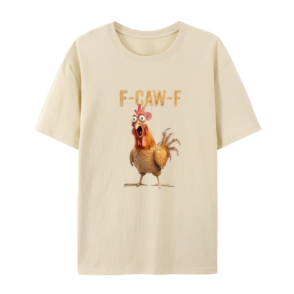 🔥Last Day 50% OFF🐦‍⬛Funny F-Caw-F Chicken T-Shirt