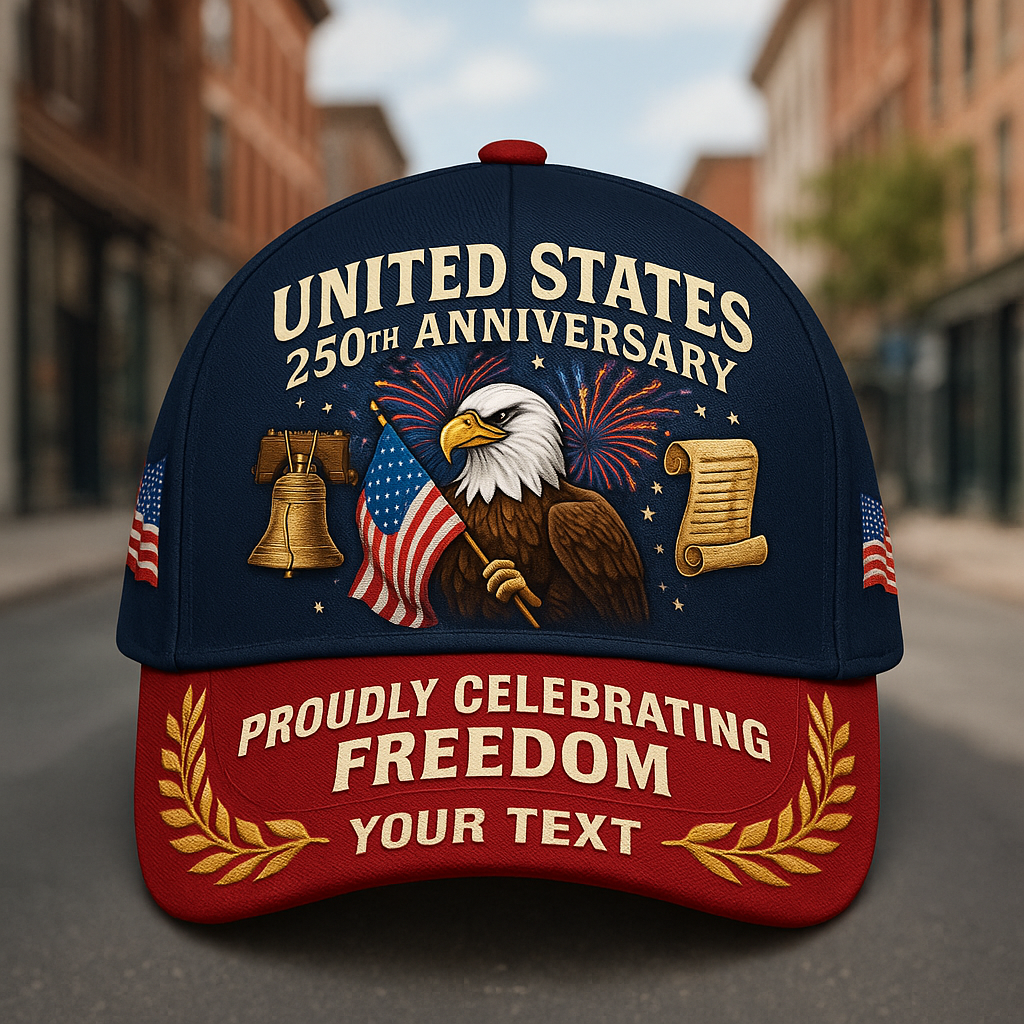 United States 250th Anniversary Commemorative Cap