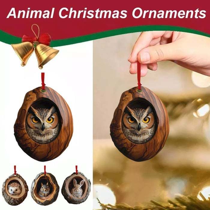 🎁Early Christmas Sale 50% OFF🎄Handmade Animal Ornaments