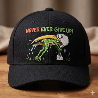 Get 50% OFF Today🎁 "Never Ever Give Up" Baseball Cap