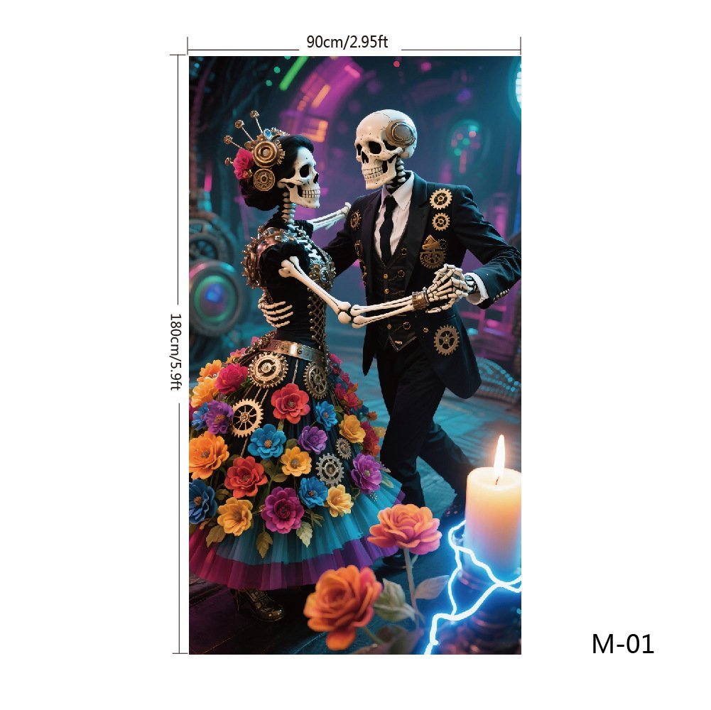 🌟🌟2025 Christmas and Halloween front door decoration