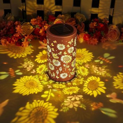 🔥HOT SALE 50% OFF🦋Colorful Butterfly Glow Solar Garden Lantern