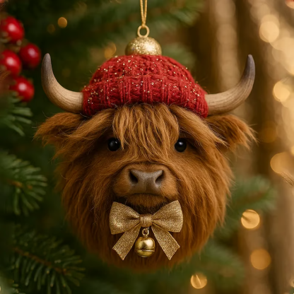 🦊Cozy Woodland Animal Christmas Ornaments