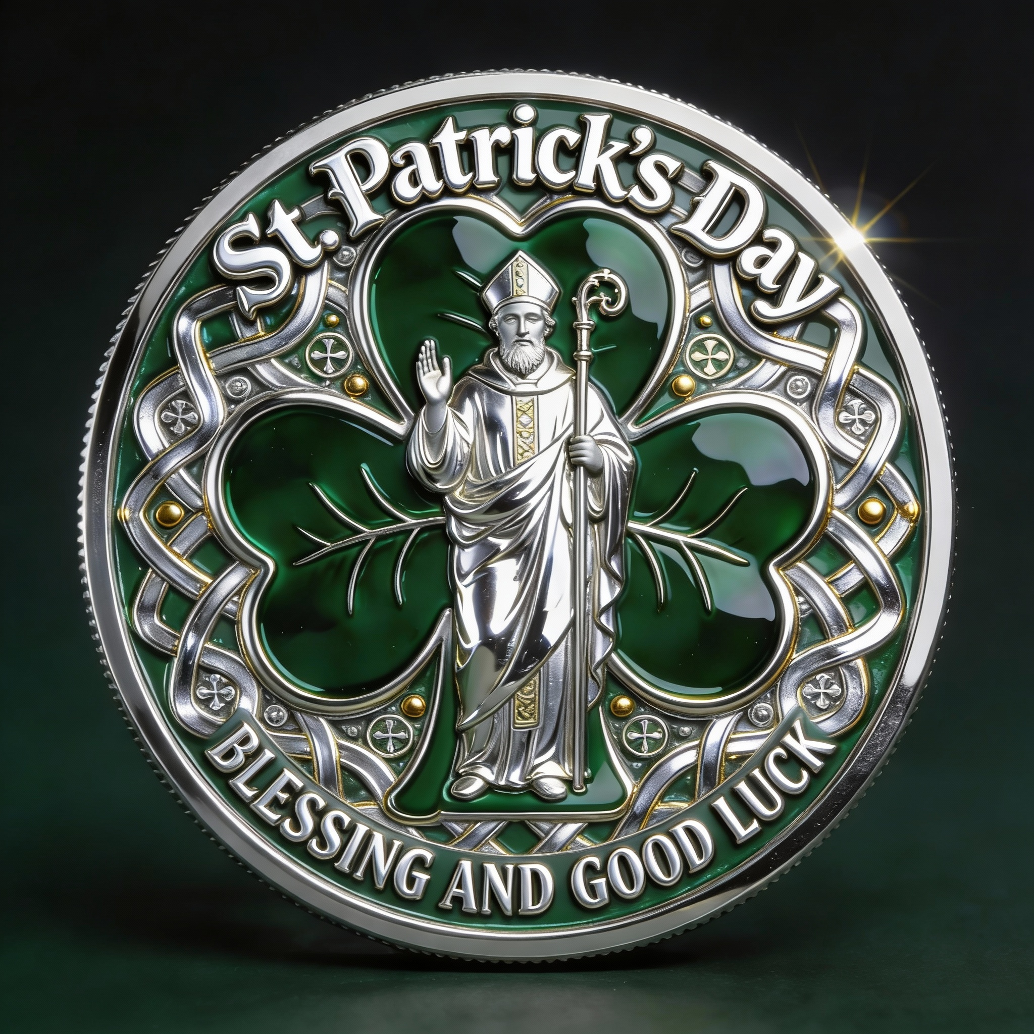 🏆 New Year Special Offer 50% OFF🔥 St. Patrick's Day Metal Commemorative Coin