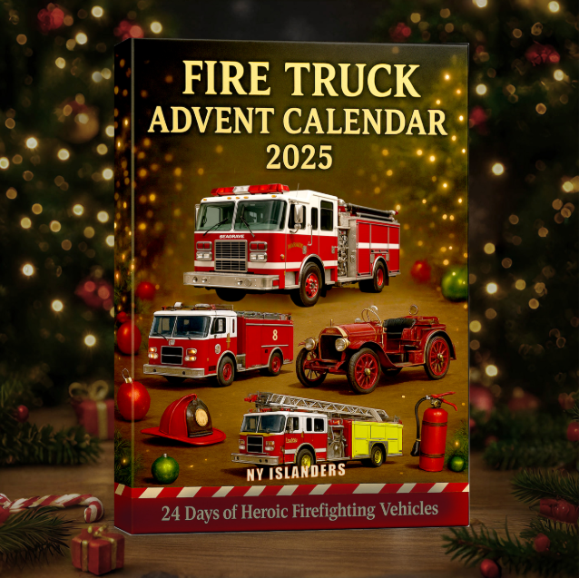 🚒🔥FIRE TRUCK ADVENT CALENDAR 2025🎁🌲