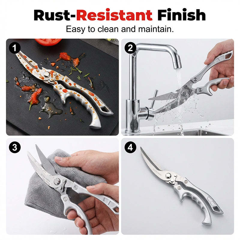 Multi-Functional Heavy-Duty Kitchen Scissors