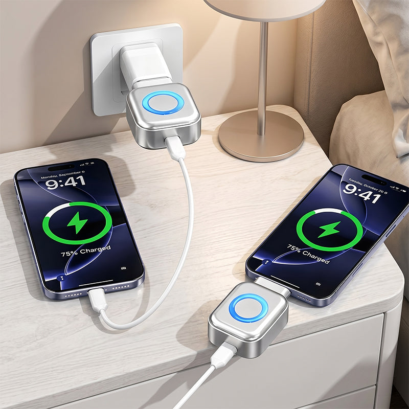 🌞50% Rabatt!⚡140W Super-Schnellladegerät mit KI automatischer Abschaltung – USB-C PD3.1 – Intelligenter Batterieschutz