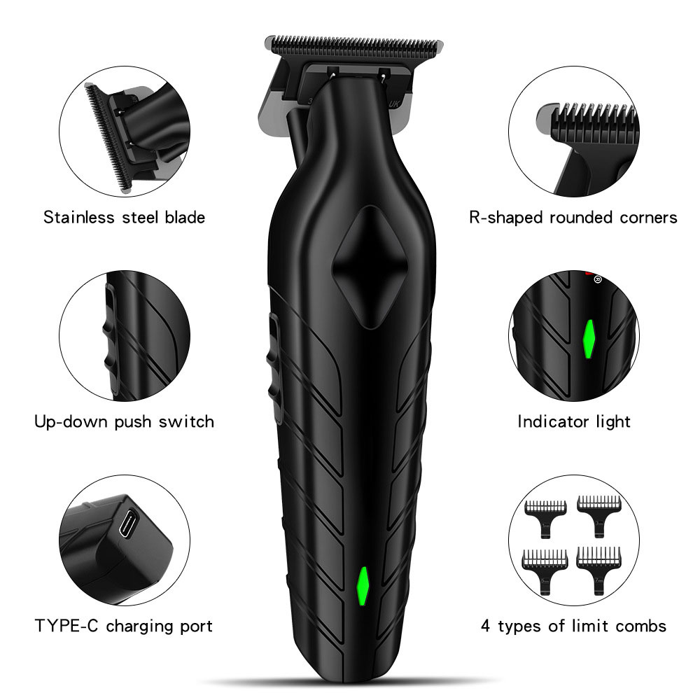 Professional trimmer cordless hair clipper