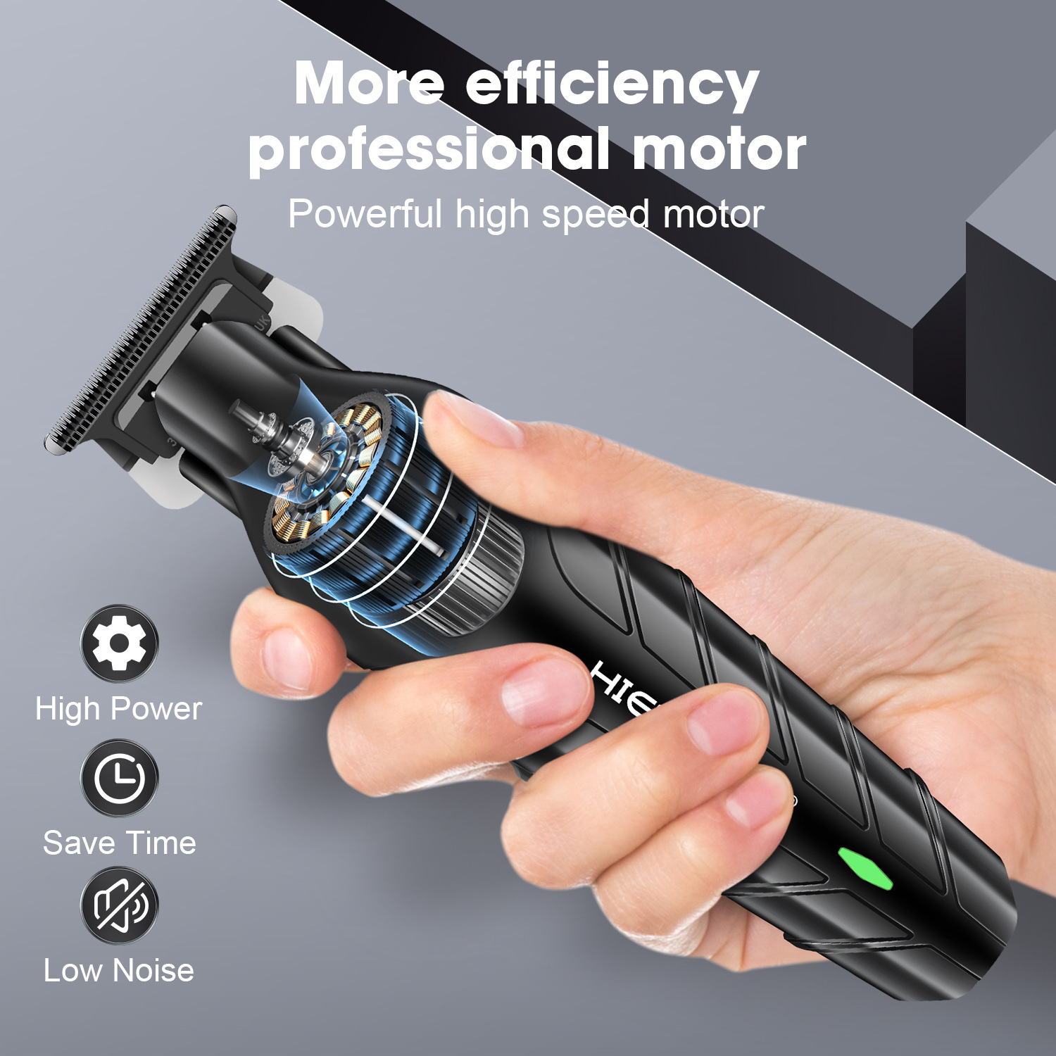 Professional trimmer cordless hair clipper
