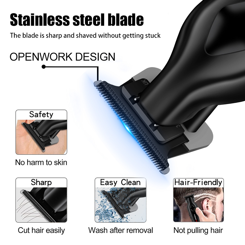 Professional trimmer cordless hair clipper