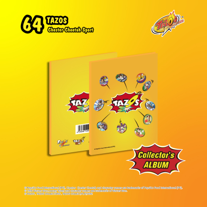 TAZOS | Chester Cheetah · Sports Series  Collection Complete Set 64/64 【Chinese version】