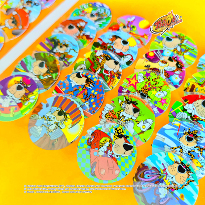 TAZOS | Chester Cheetah · Sports Series  Collection Complete Set 64/64 【Chinese version】