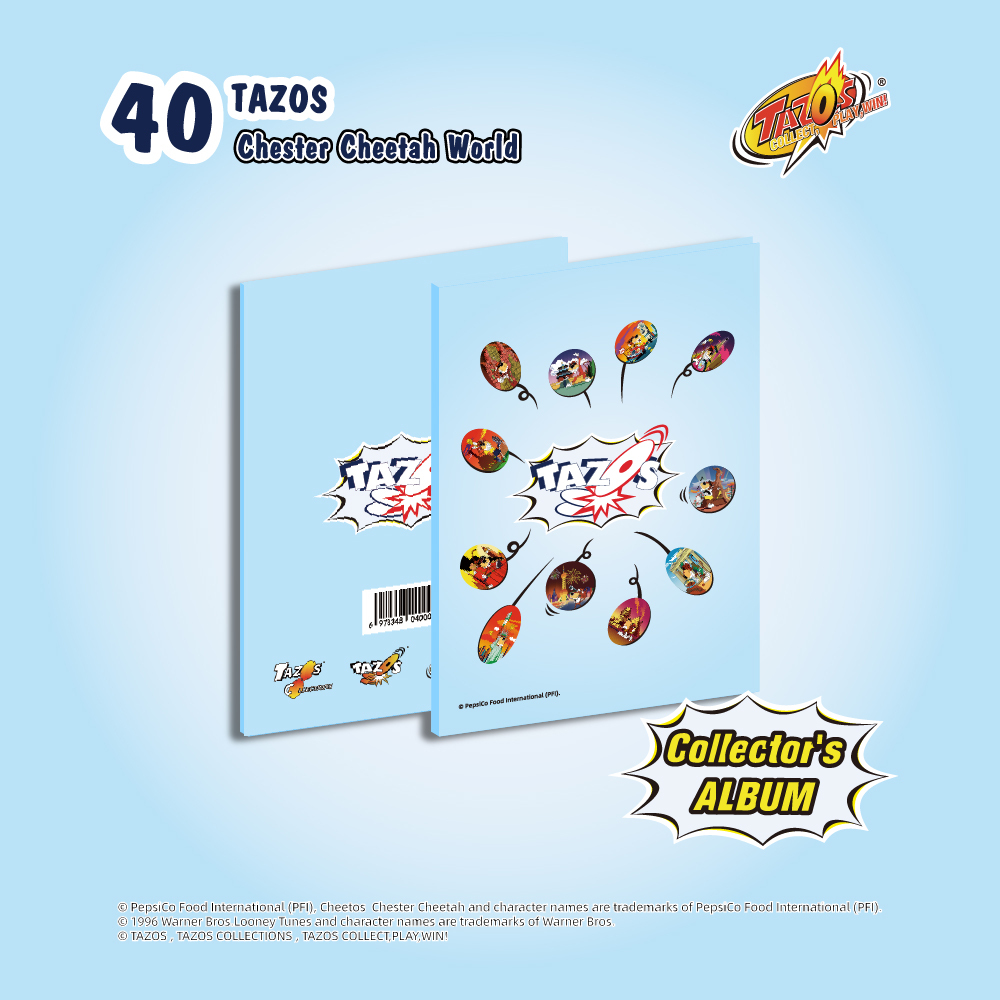 TAZOS | Chester Cheetah · Travel around the world Series  Collection Complete Set 40/40 【Chinese version】