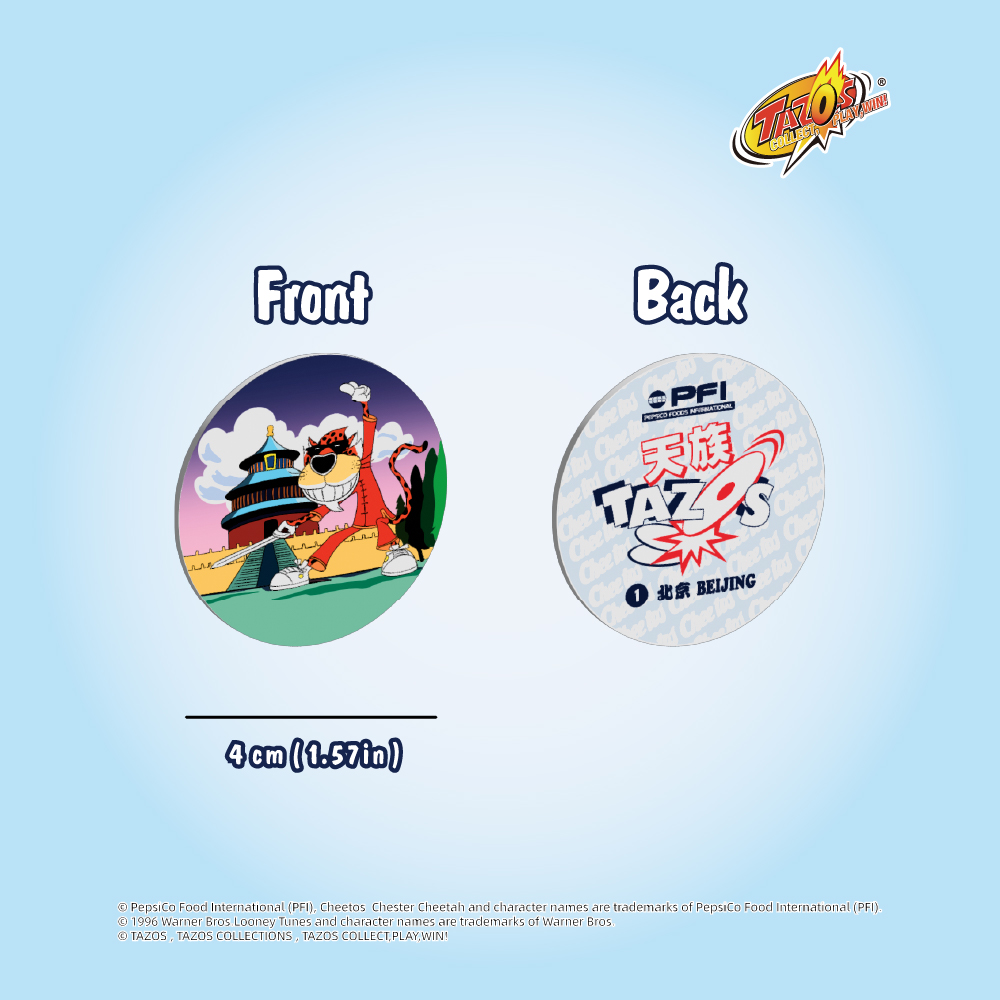 TAZOS | Chester Cheetah · Travel around the world Series  Collection Complete Set 40/40 【Chinese version】
