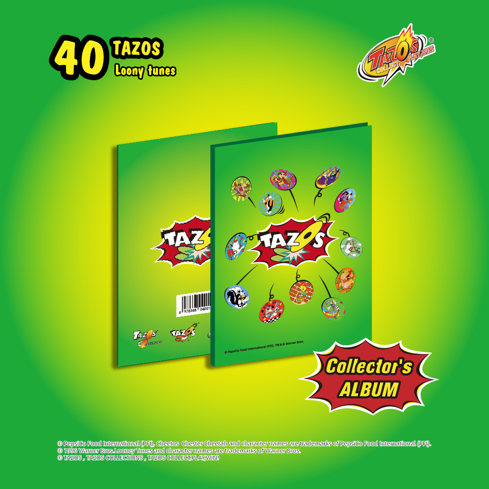 TAZOS | Looney Tunes Series  Collection Complete Set 40/40 【Chinese version】