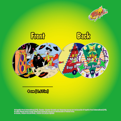 TAZOS | Looney Tunes Series  Collection Complete Set 40/40 【Chinese version】