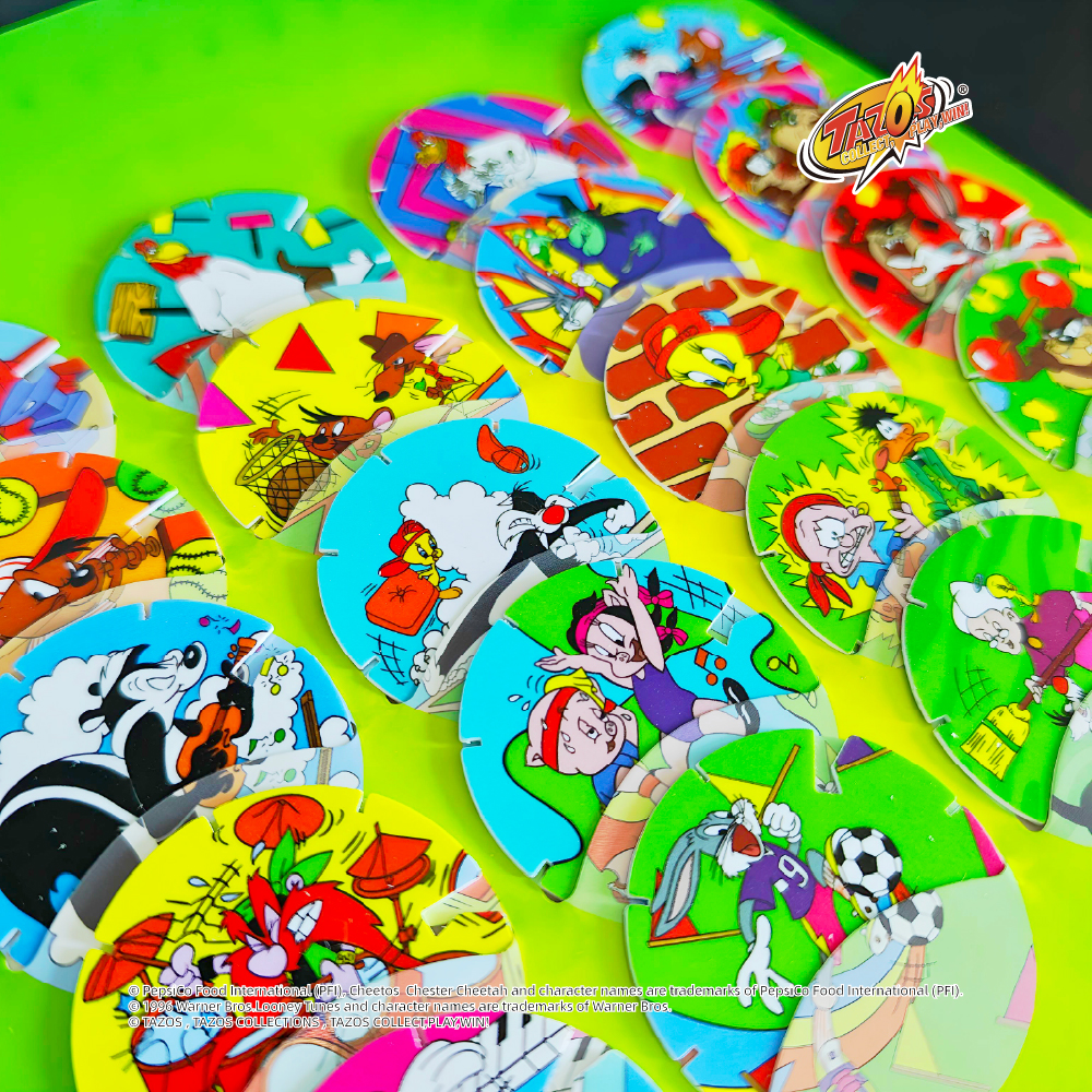 TAZOS | Looney Tunes Series  Collection Complete Set 40/40 【Chinese version】