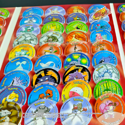 TAZOS Pokémon · Matutano & Tasty Set 2 Album Collection Complete Set 100/100 【Spain & Greece version】