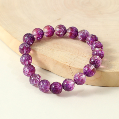 7A Energized Amethyst Bracelet | Blessed Energy | Enhances Positive Flow | Daily Wear