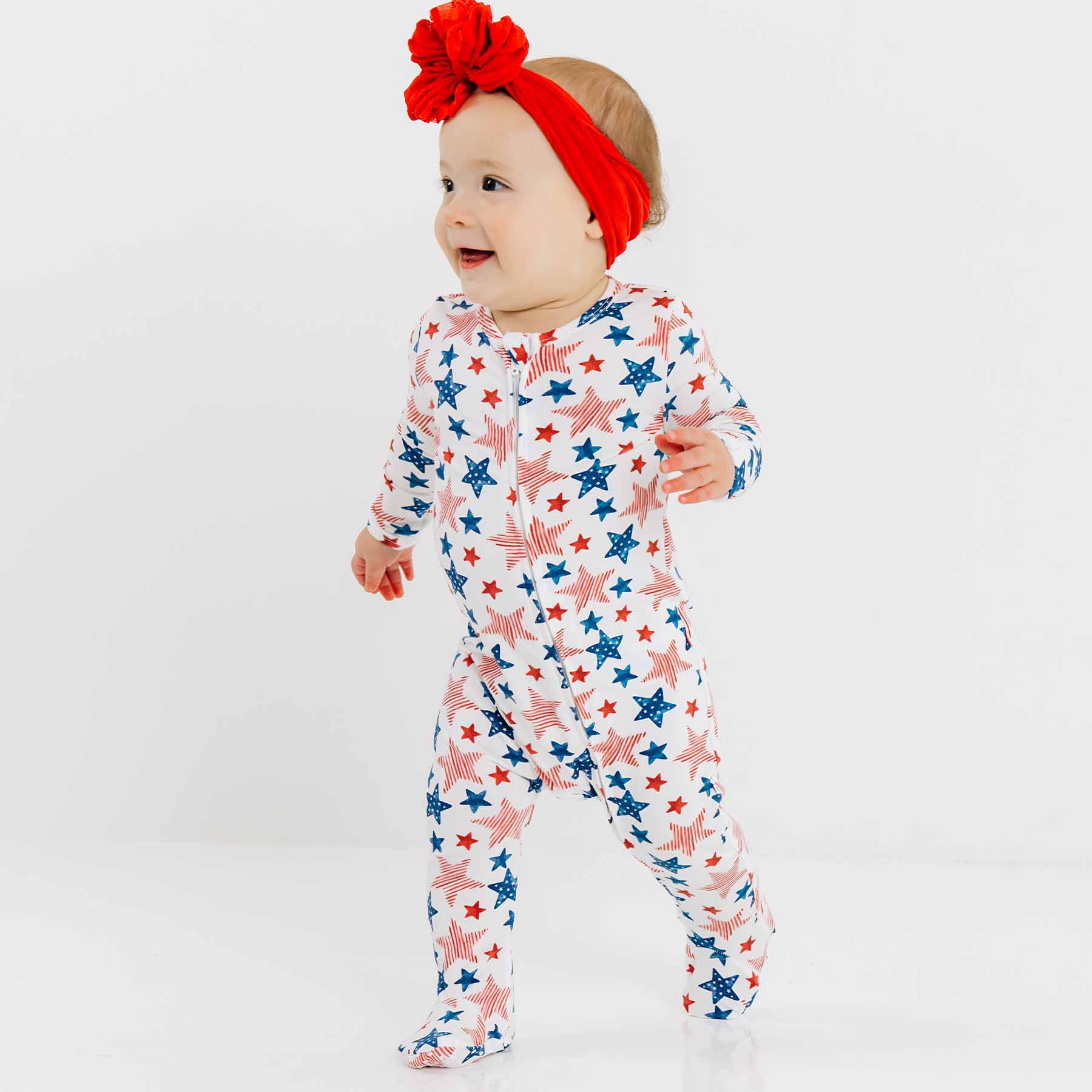 Oh My Stars Zipper Footie |