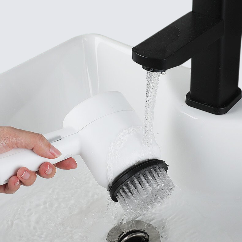 Multifunkční elektrický čisticí kartáč pro domácnost