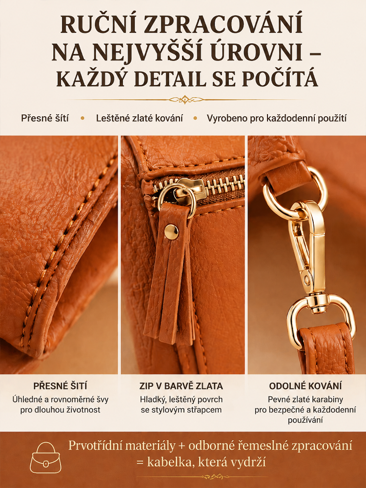 🛍️ Zbavte se těžkých tašek! Objevte chytrou dotykovou mini kabelku, kterou nebudete chtít sundat. ✨