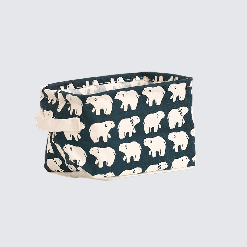 Úložný koš na drobnosti na stůl, úložný koš