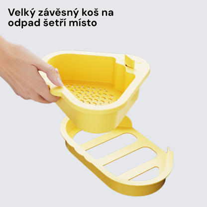 Velký závěsný koš na odpad