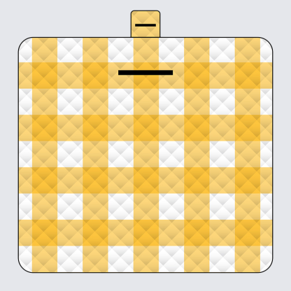 Ztluštěná venkovní nepromokavá pikniková podložka