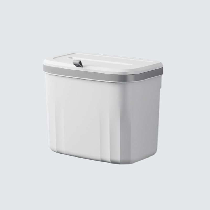 Nástěnný úložný koš na odpadky v kuchyni