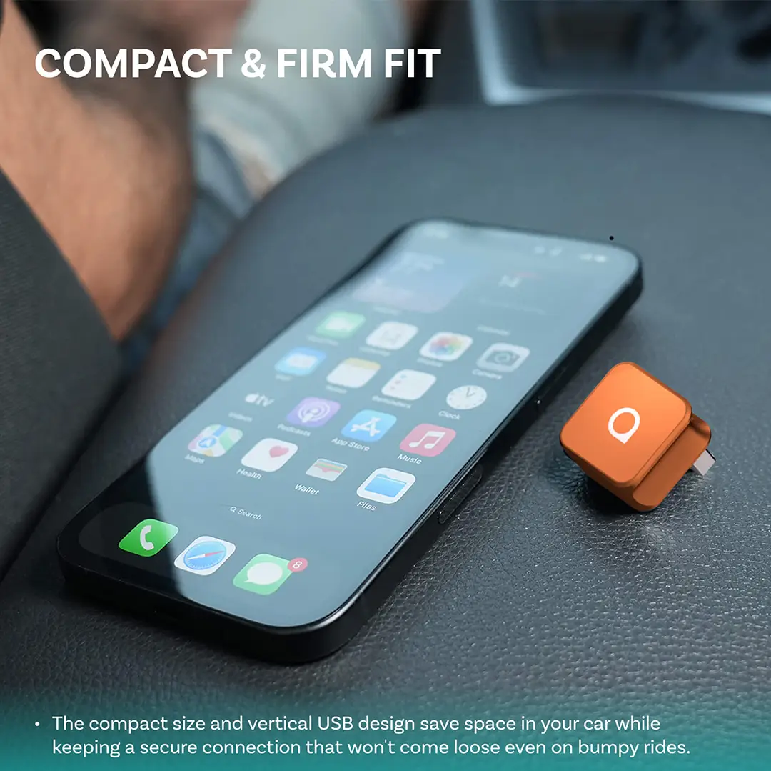 Ottocast Mini Cube 3.0 wireless CarPlay Android Auto Adapter