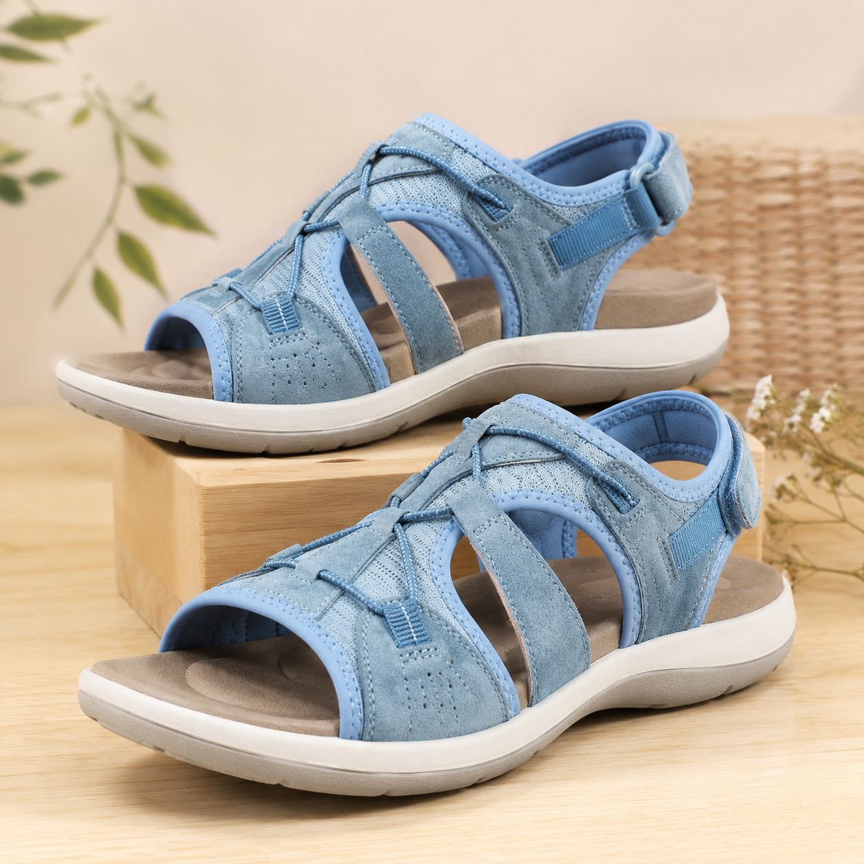 Product image: main photo of Fleetheritage orthopedic sport mesh sandals in best-selling color