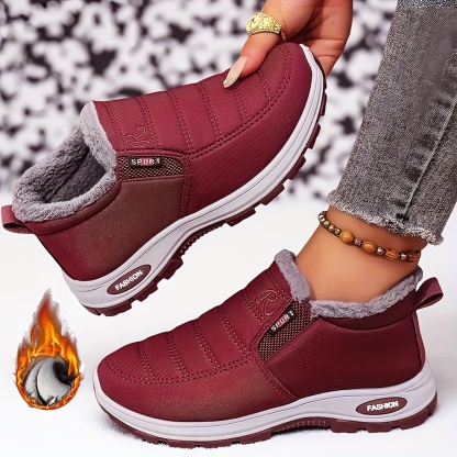 🔥Last Day Promotion 50% OFF🔥 Warm Sheepskin-Lined Boots , Easy To Wear, Comfortable When Walking