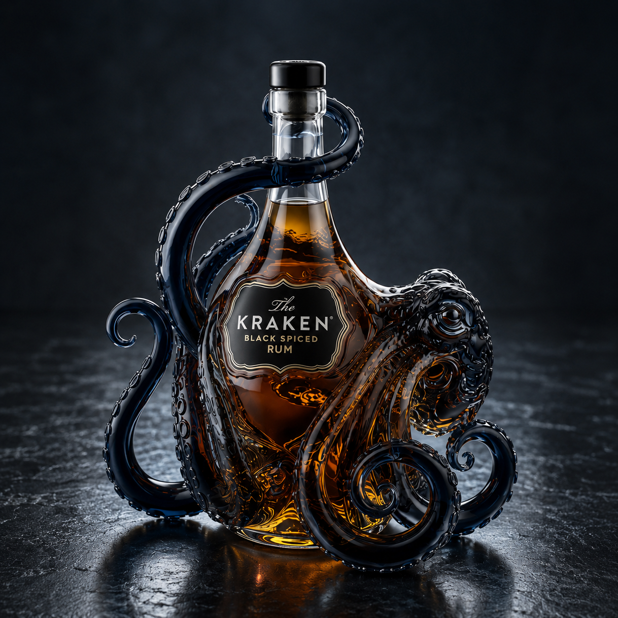 Suggested icon: dramatic 3D sculpted tentacle design or collectible art-bottle icon